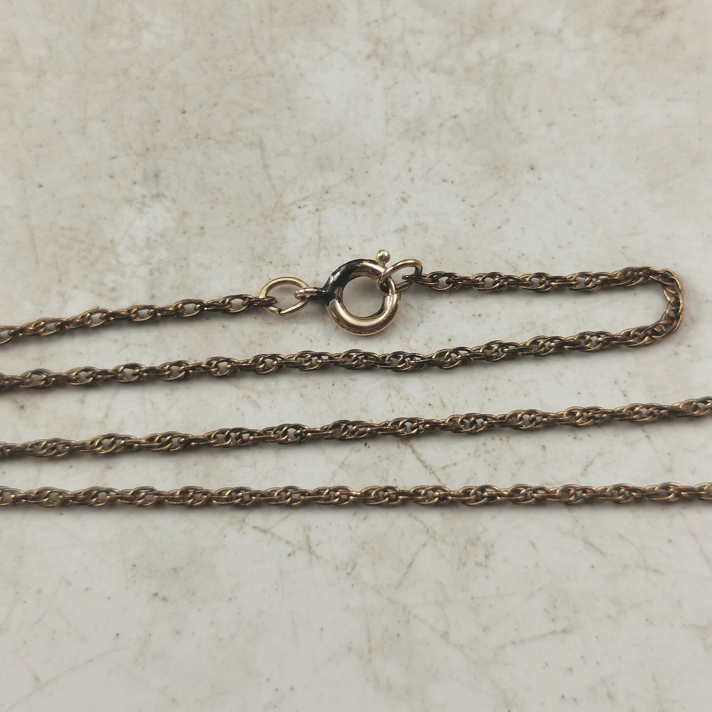 Vintage Gold Filled Cameo Necklace