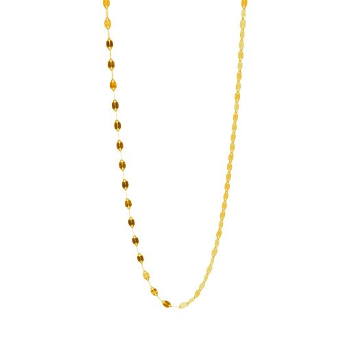 New Sterling Silver Valentino Choker Chain - Silver & Gold