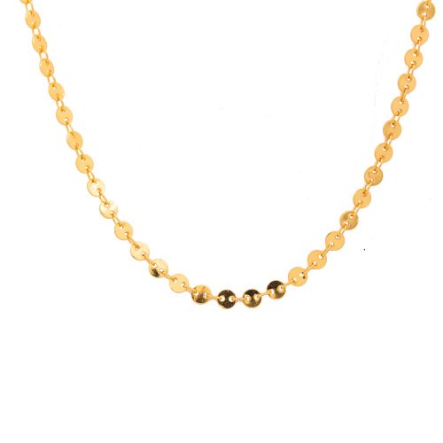 New Sterling Silver Dot Choker - Silver & Gold