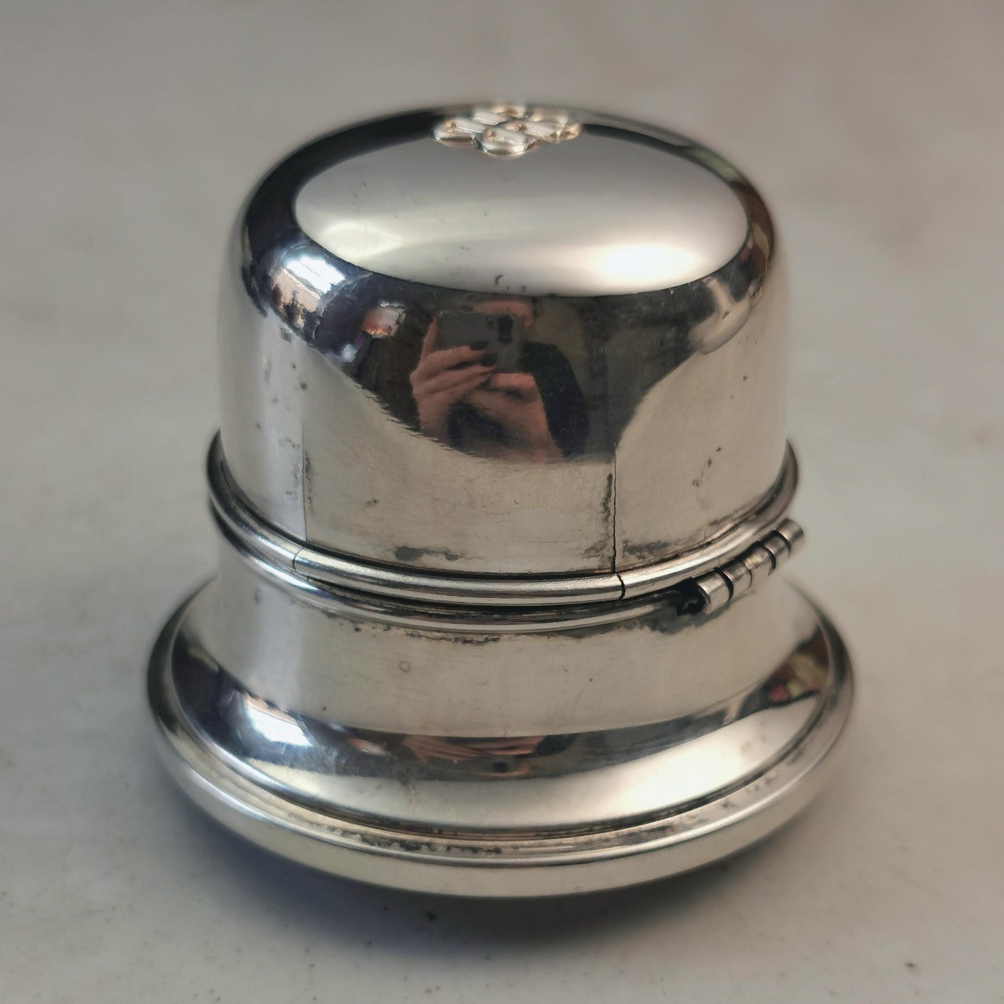 Vintage Birks Regency Plate Silver Plate Ring Box