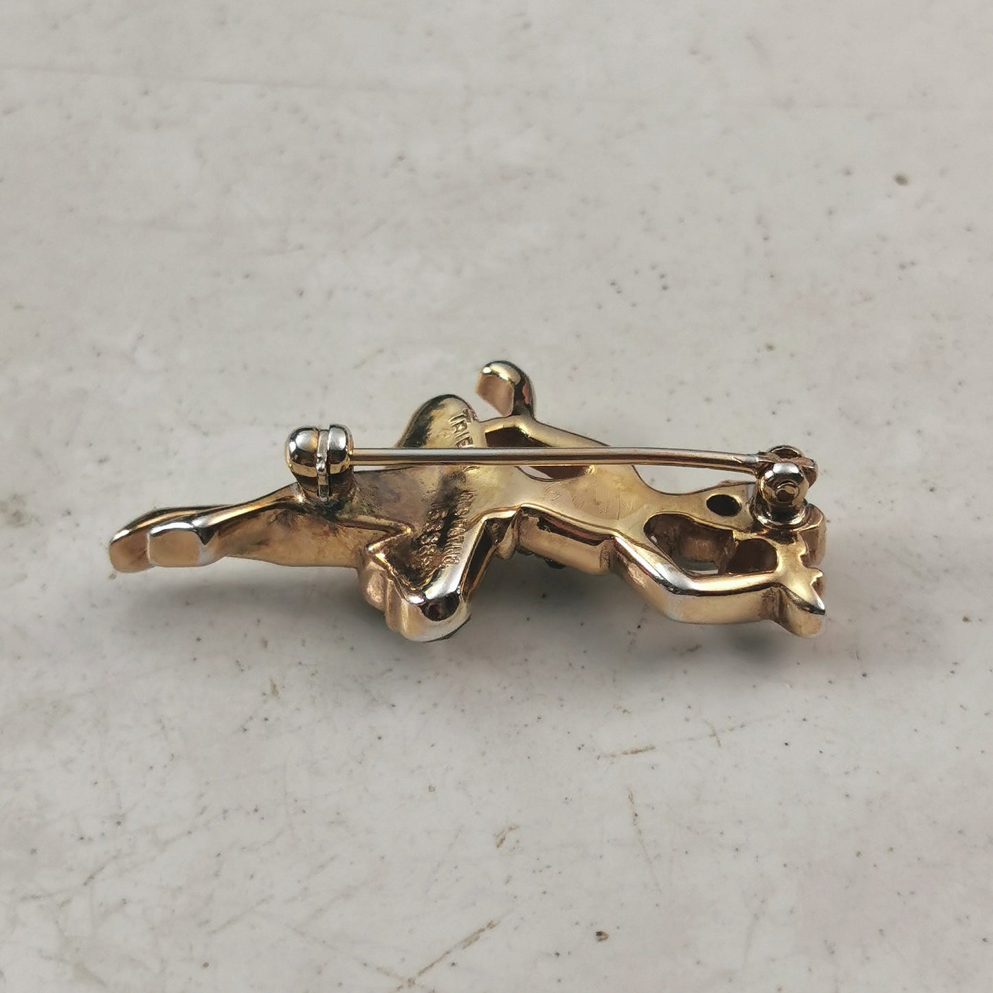 Trifari Vicki Ballerina Brooch - Small Alfred Philippe Designer Brooch