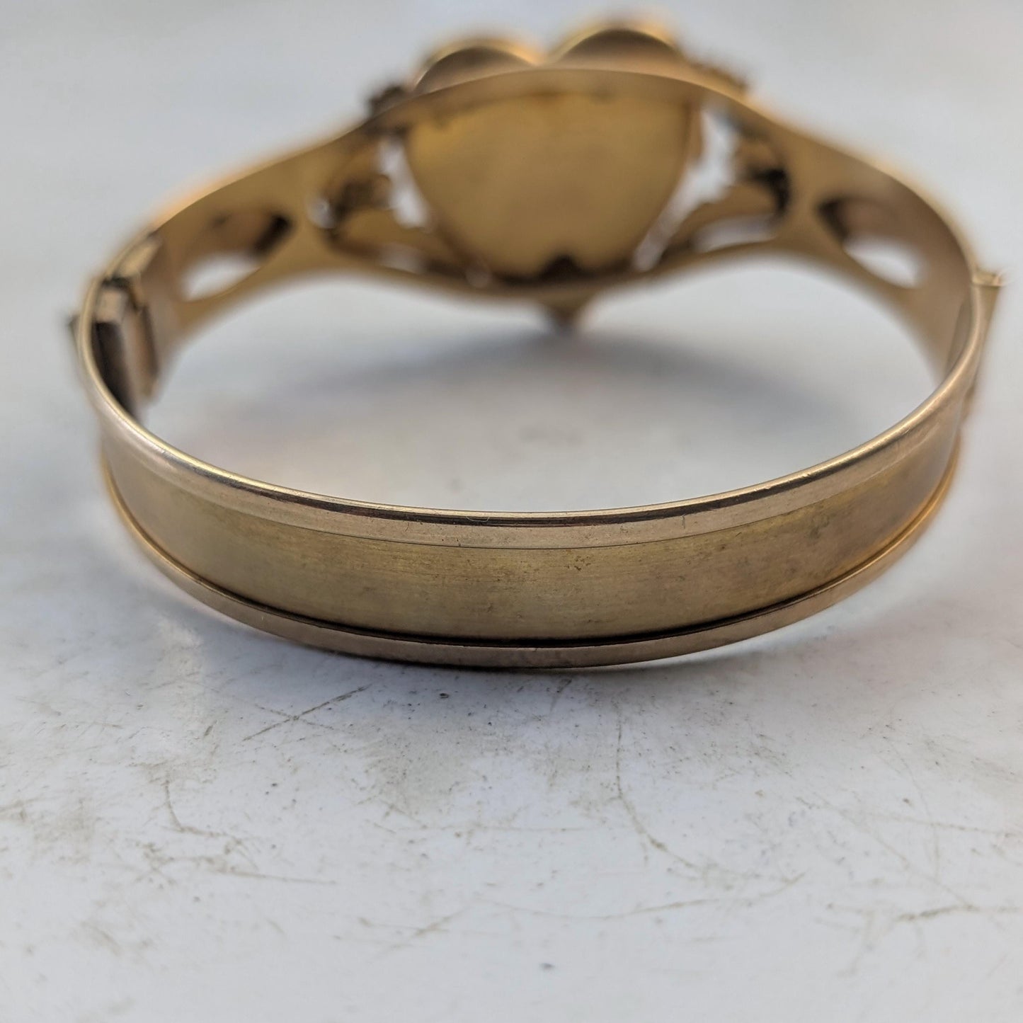 Vintage Gold Filled Sweetheart Locket Bracelet