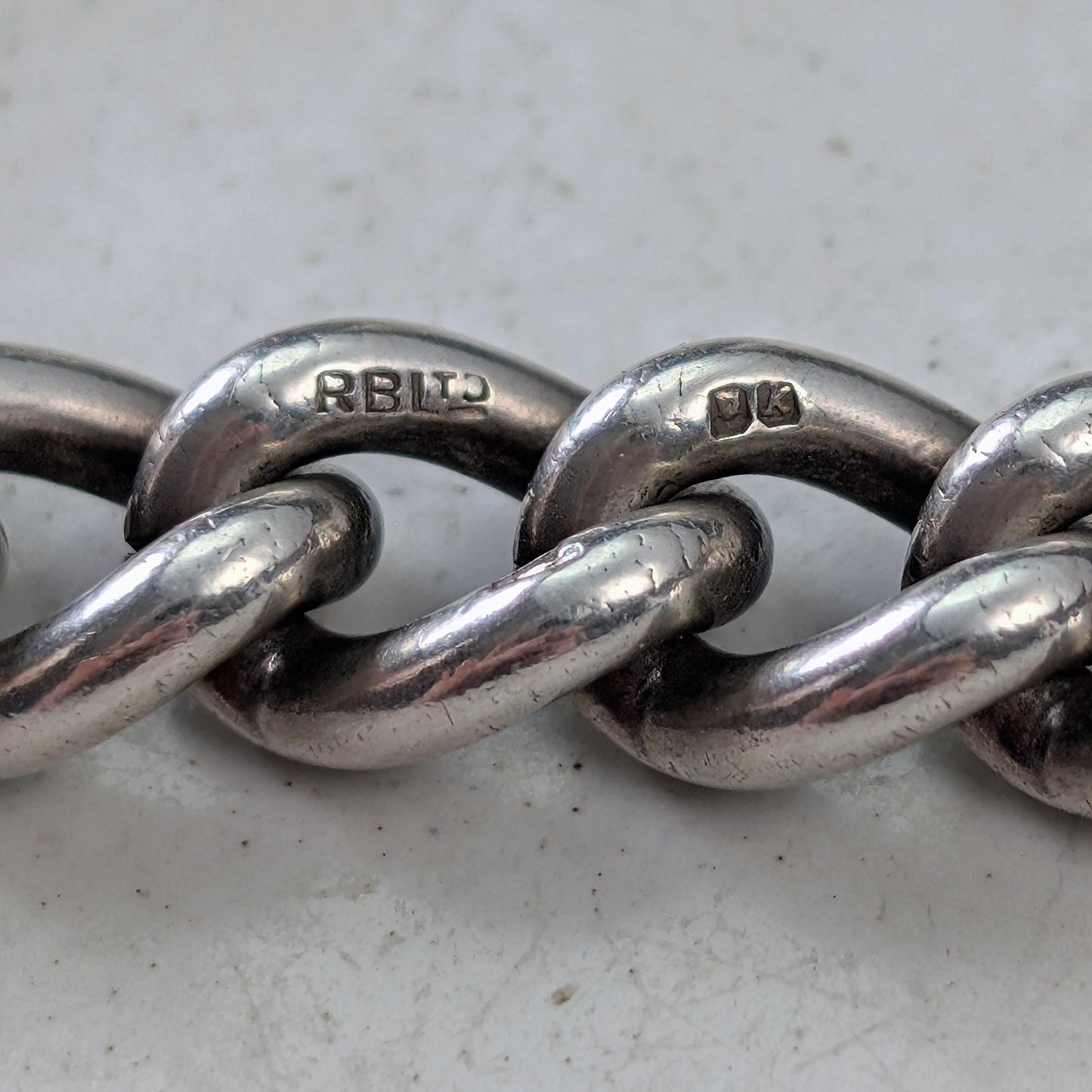 Vintage 1965 Sterling Silver Heart Padlock Bracelet
