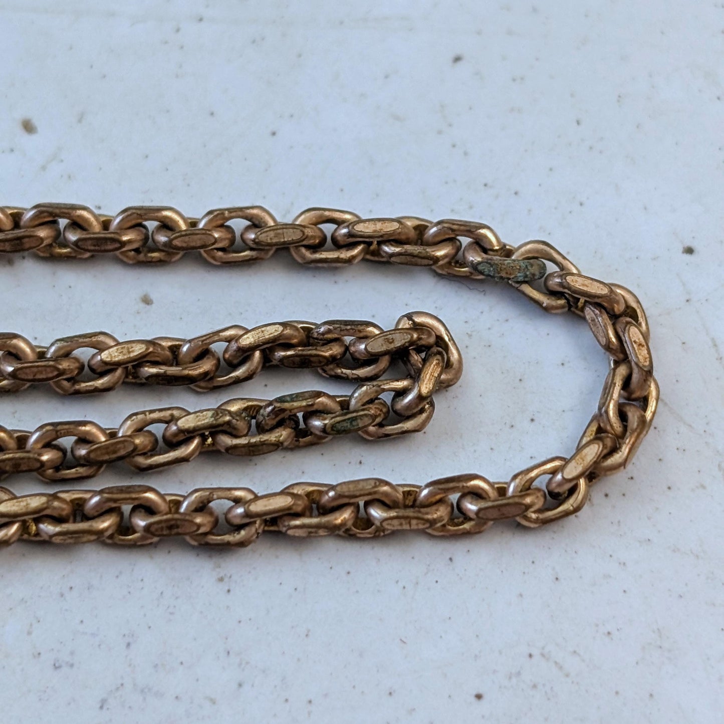 Victorian Gold Filled Slider Pocket Watch Chain Bracelet