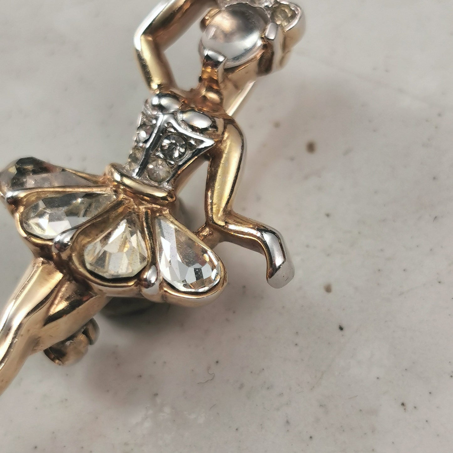 Trifari Vicki Ballerina Brooch - Small Alfred Philippe Designer Brooch