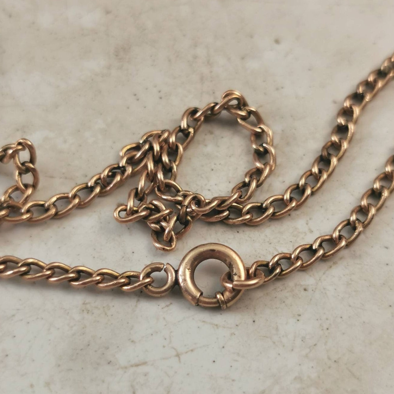 Antique Victorian Gold Filled Locket Necklace