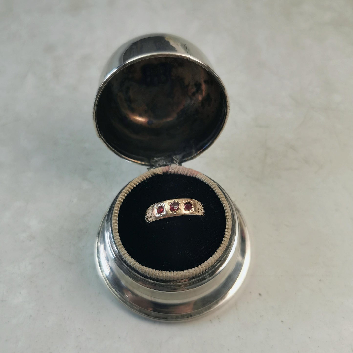 Vintage Birks Regency Plate Silver Plate Ring Box