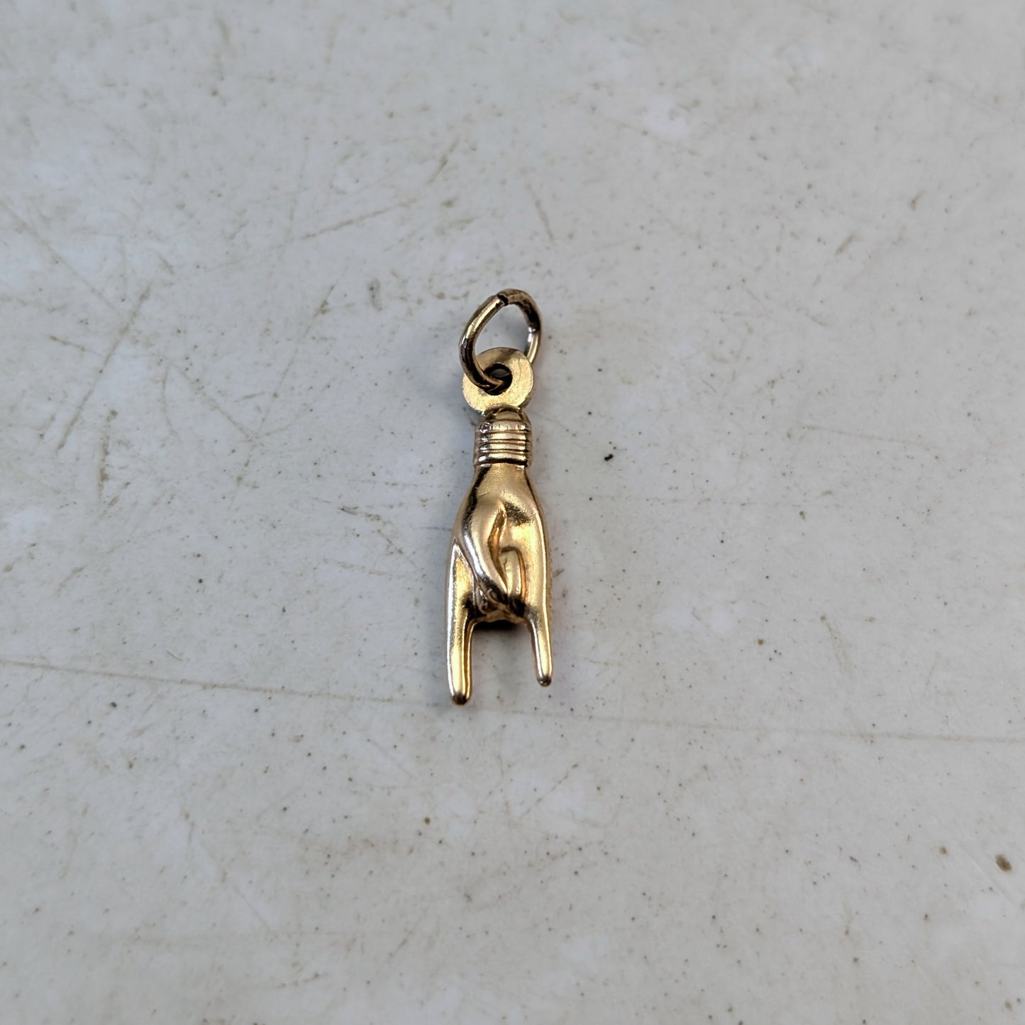 Various Vintage 10k Yellow Gold Charms and Pendants