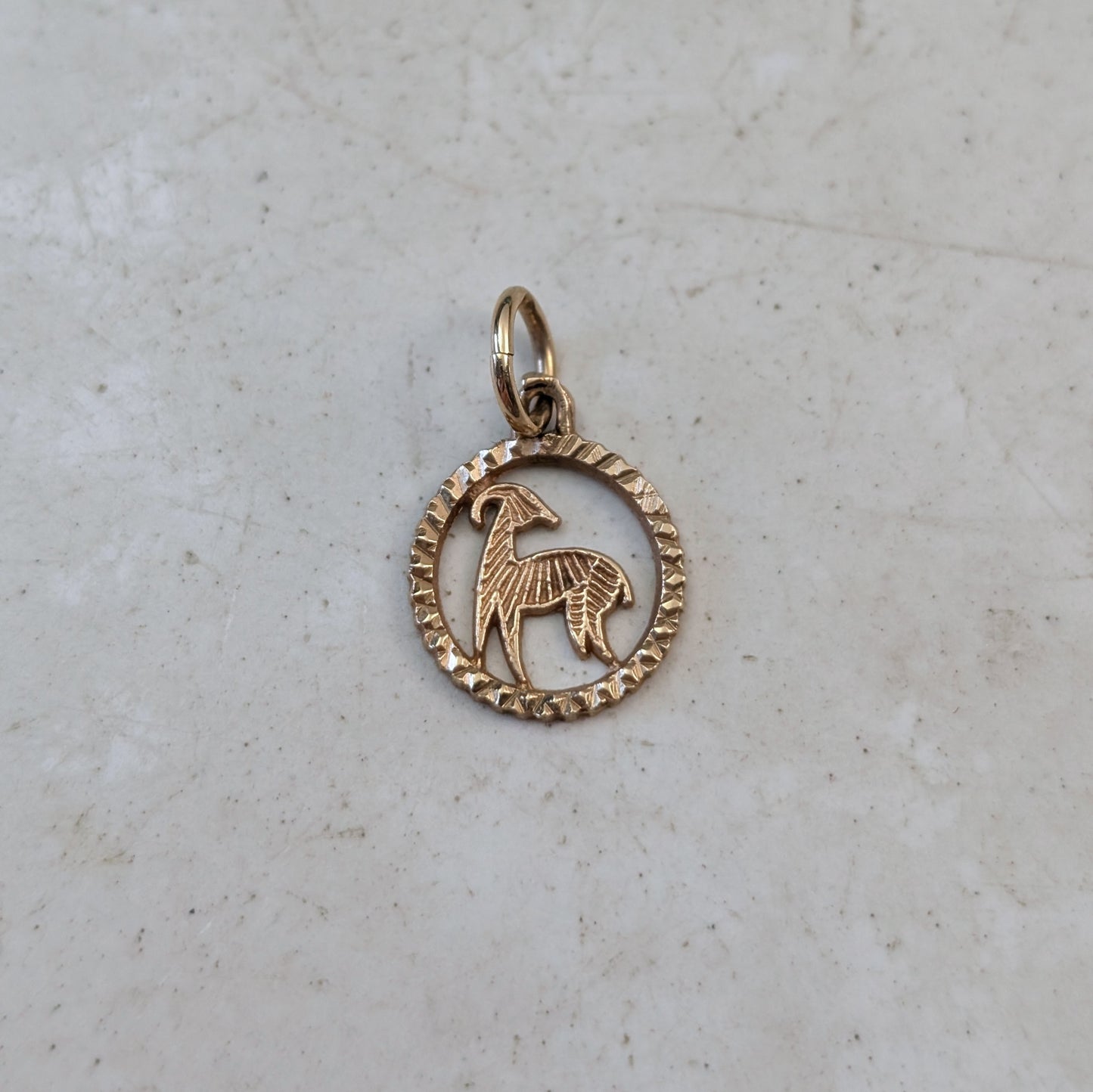 Vintage Yellow Gold Zodiac Signs - 14k Virgo & 10k Aries