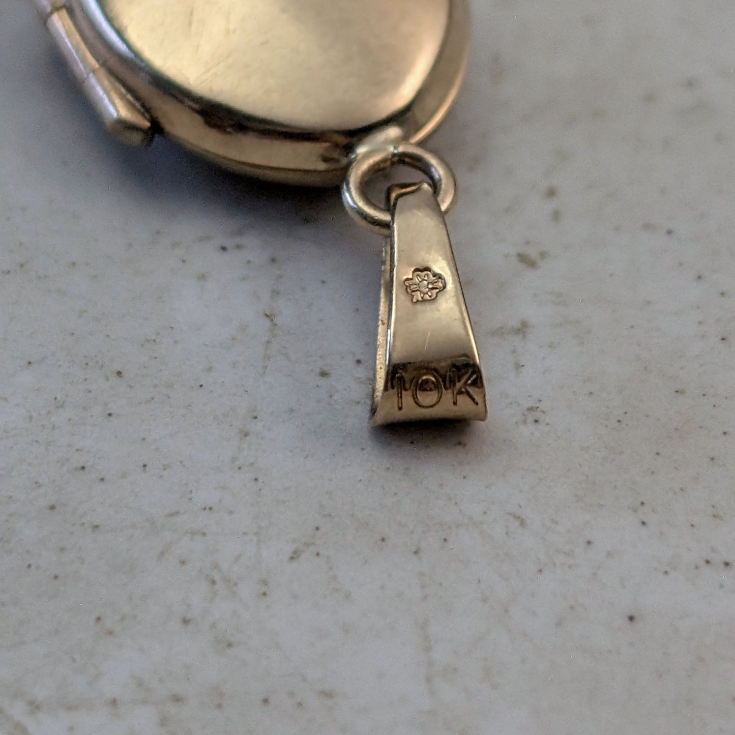 Vintage 10k Oval and Heart Small Lockets