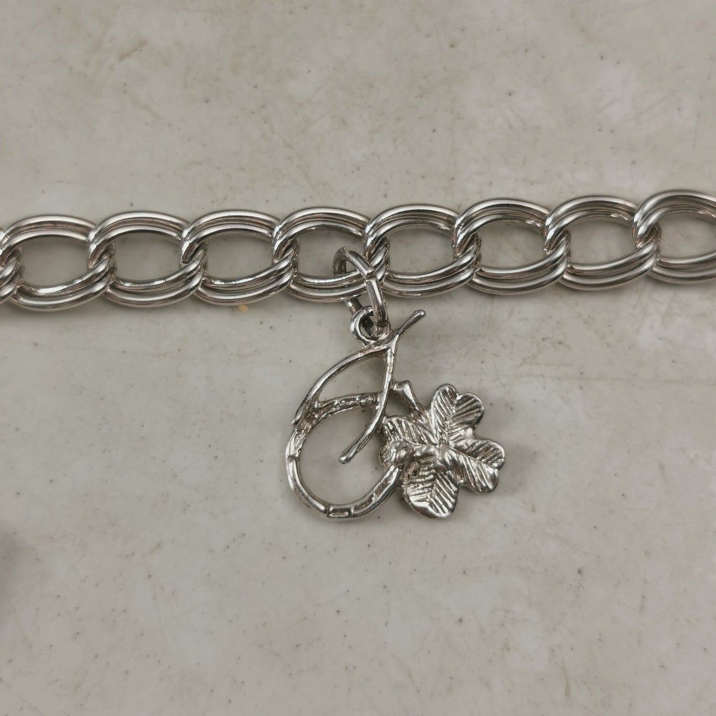 Vintage Sterling Silver Lucky Charms Charm Bracelet