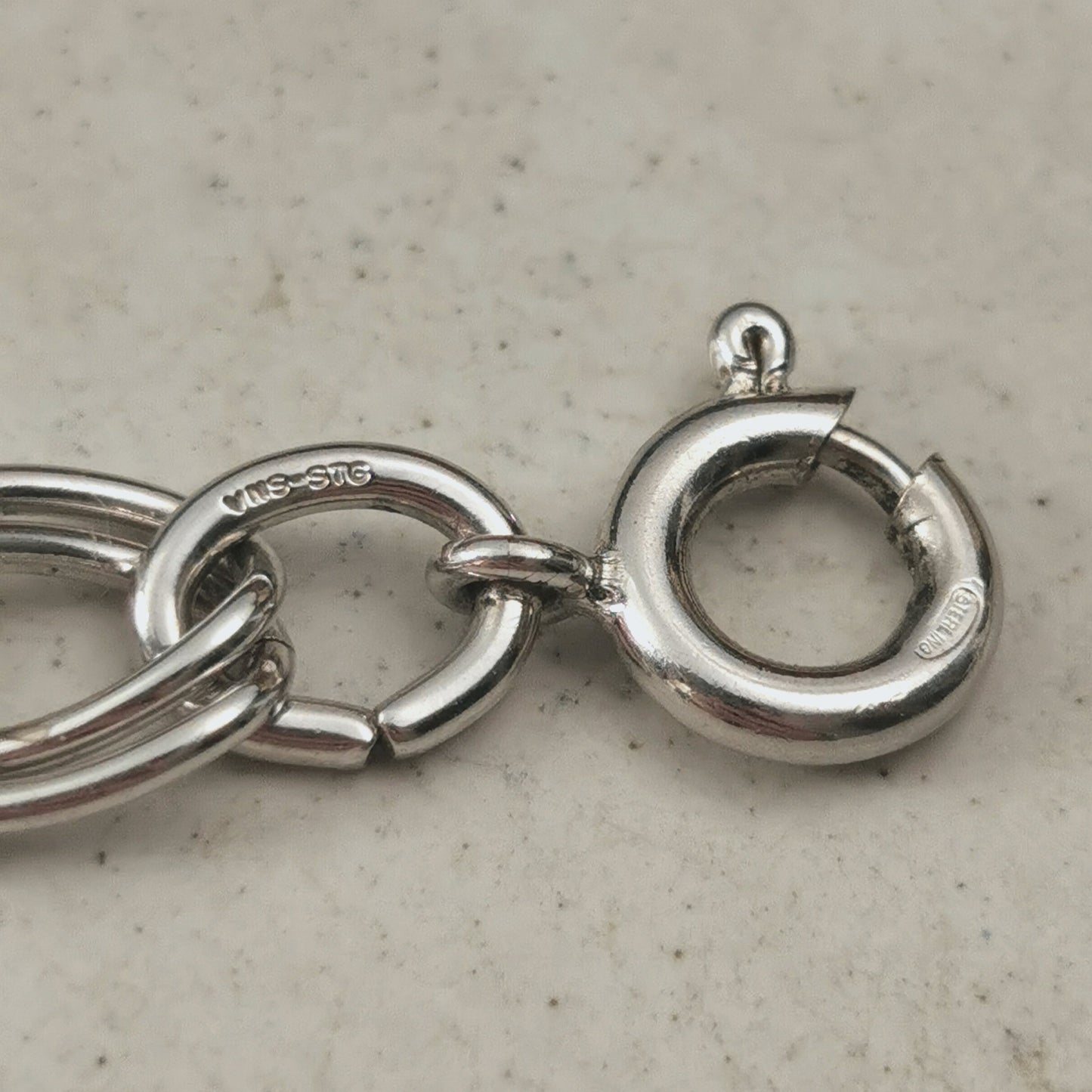 Vintage Sterling Silver Lucky Charms Charm Bracelet
