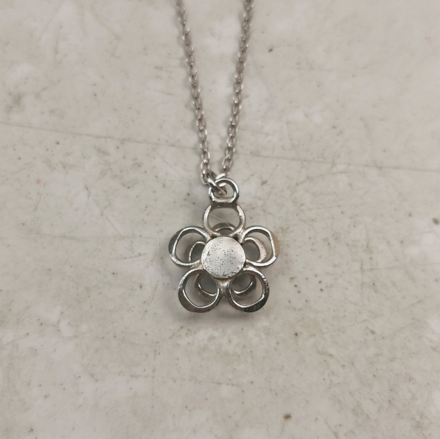 Vintage Bond Boyd Sterling May Birthstone Necklace