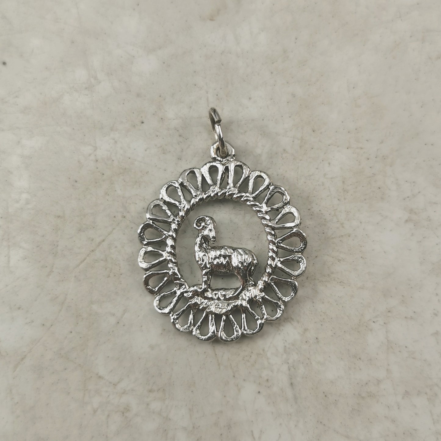 Vintage Sterling Silver Aries Zodiac Charms