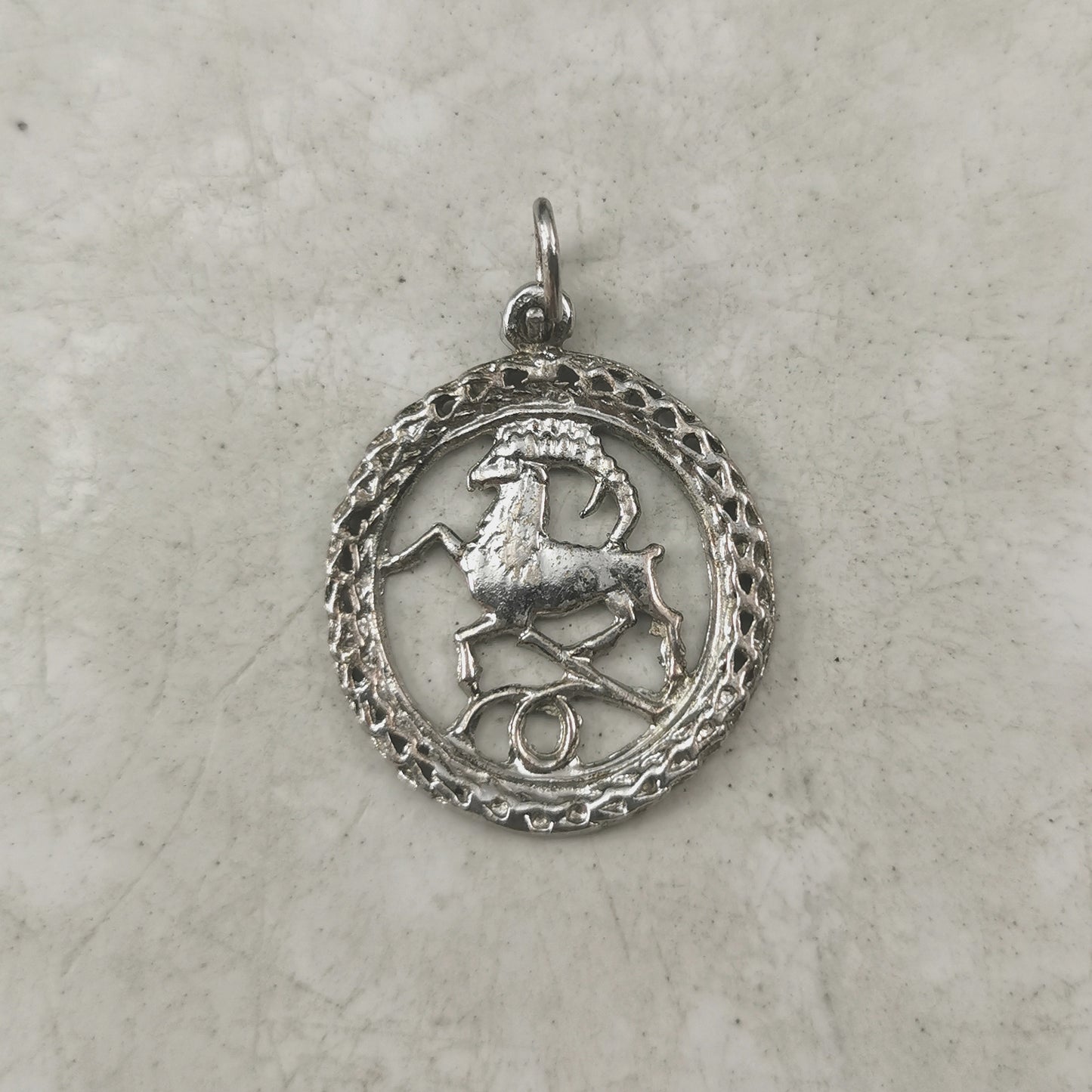 Vintage Sterling Silver Aries Zodiac Charms