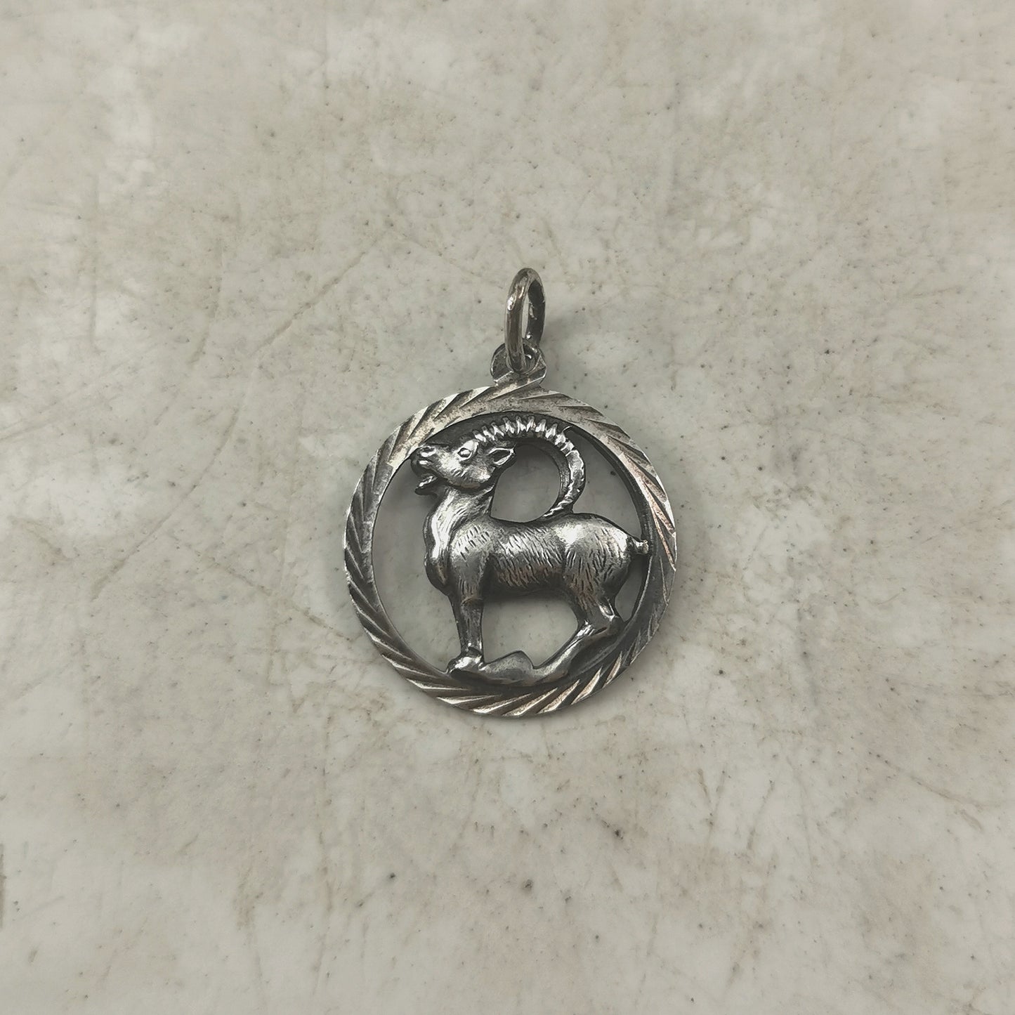 Vintage Sterling Silver Aries Zodiac Charms