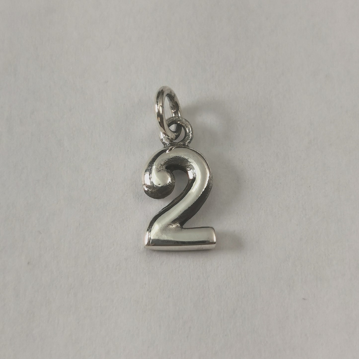 New Sterling Silver Initial & Number Charms