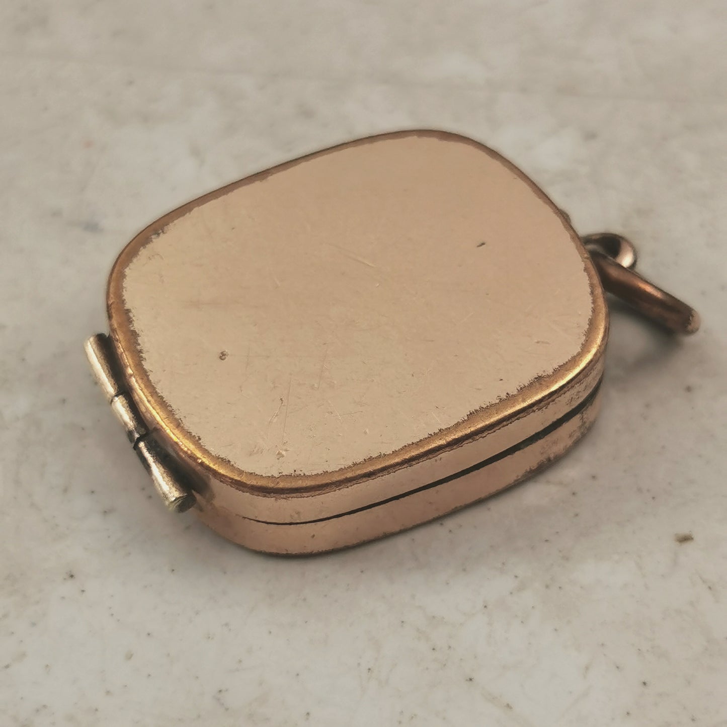 Antique Victorian Gold Filled Paste Locket