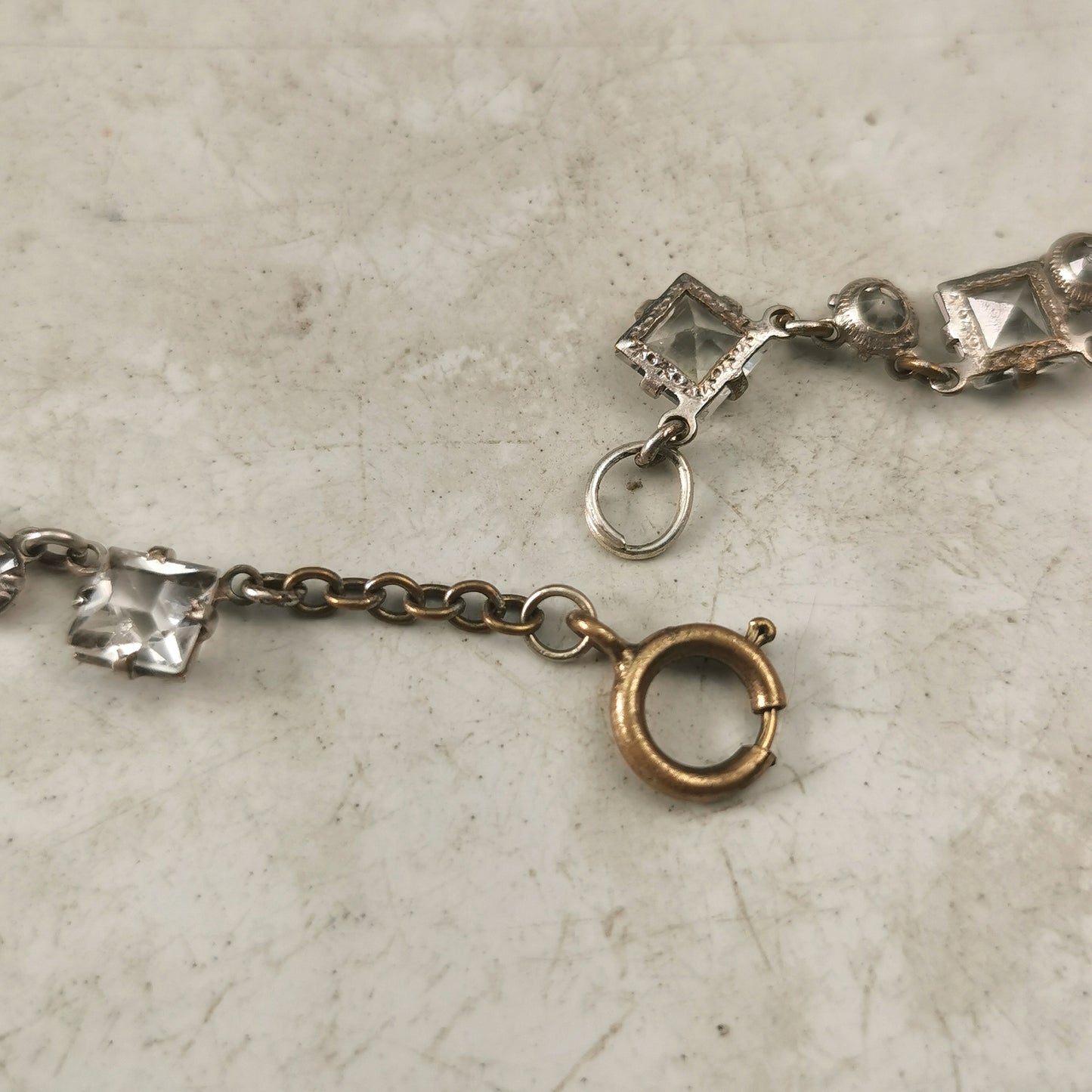 Art Deco Rivière Crystal Choker Necklace
