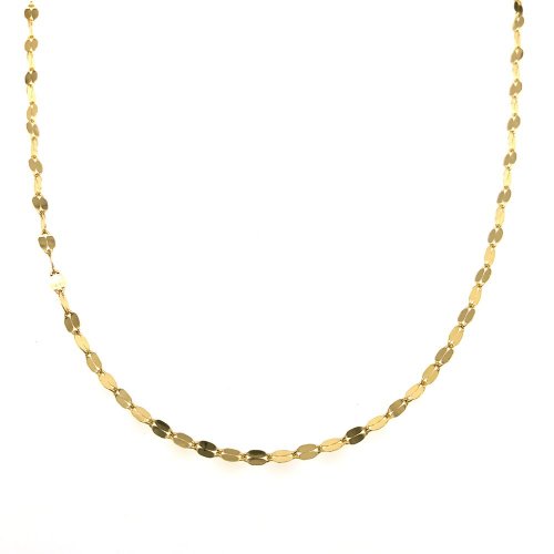 New Sterling Silver Valentino Choker Chain - Silver & Gold