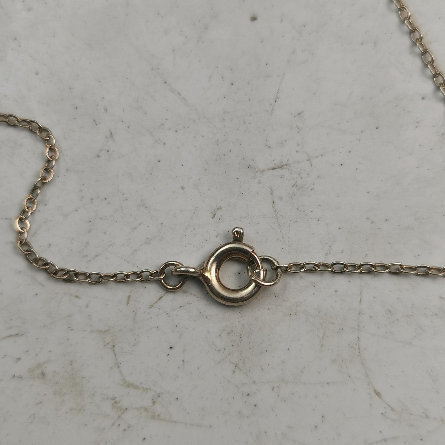 Vintage Sterling Silver Vermeil Bohemian Garnet Necklace