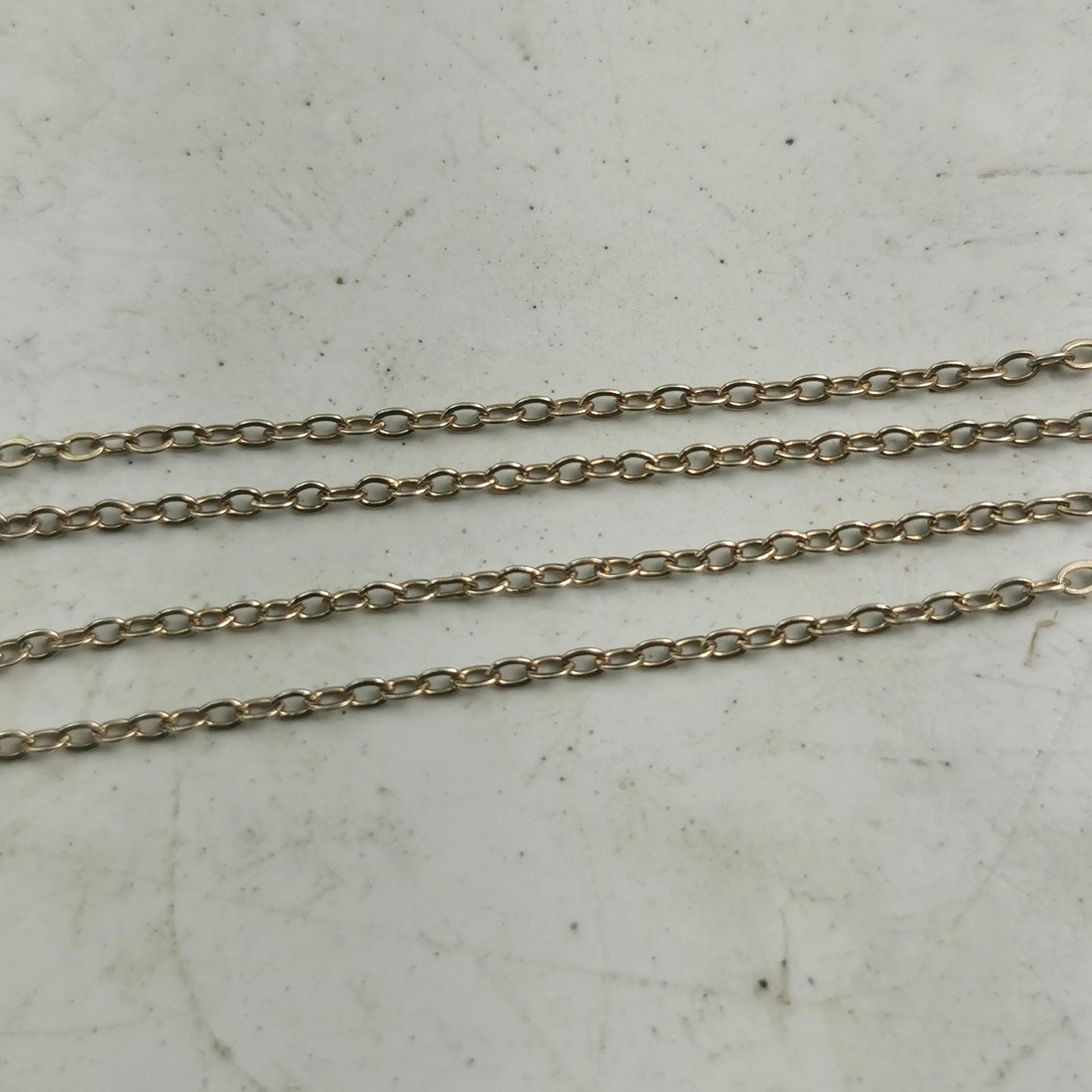 Vintage Sterling Silver Vermeil Bohemian Garnet Necklace