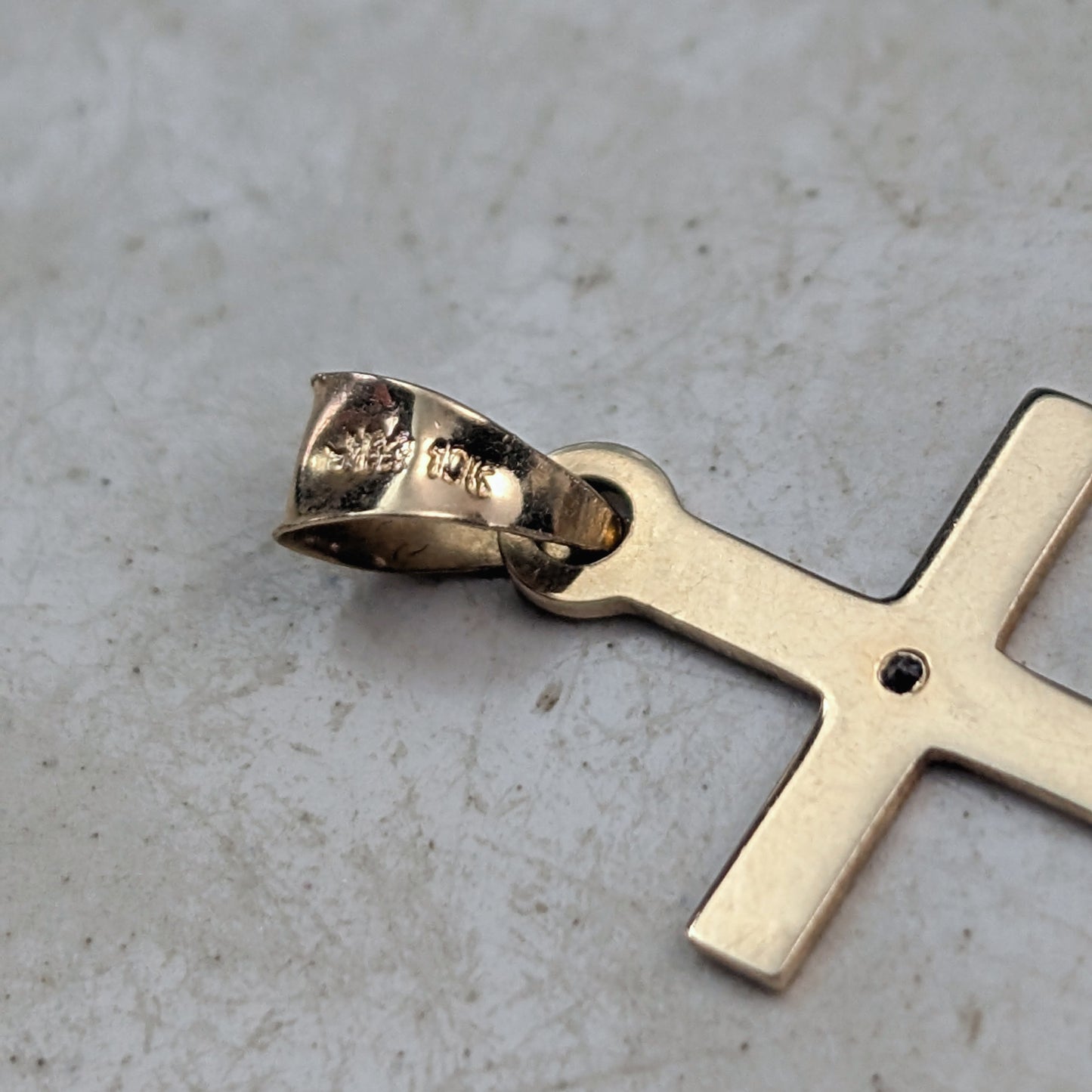 Vintage Medium Sized  10k Yellow Gold Crosses - Sold Individually