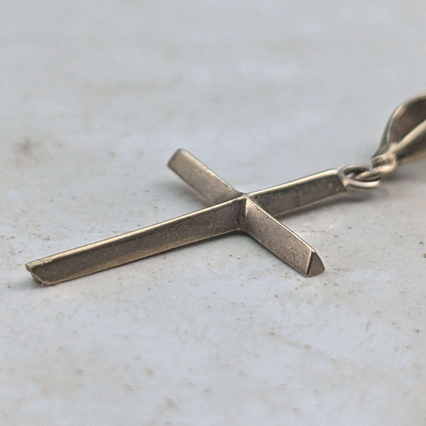 Vintage Medium Sized  10k Yellow Gold Crosses - Sold Individually