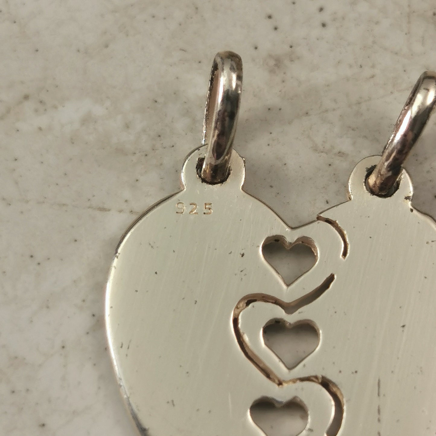 Estate Sterling Silver Friends Forever Breakable Charm