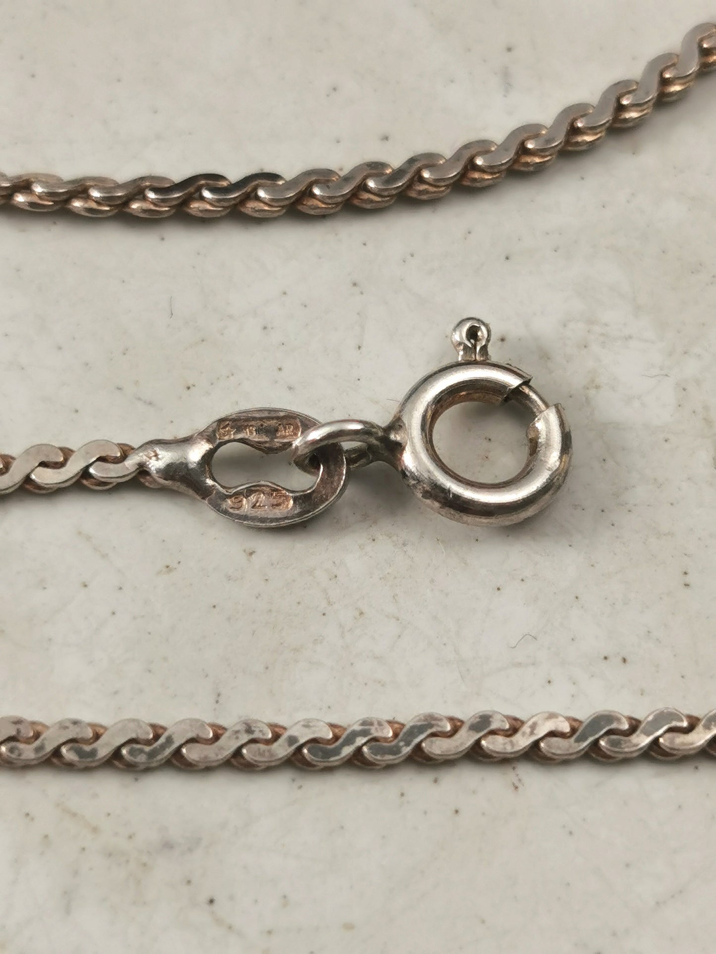 Vintage Sterling Silver Nephertiti Pendant Necklace