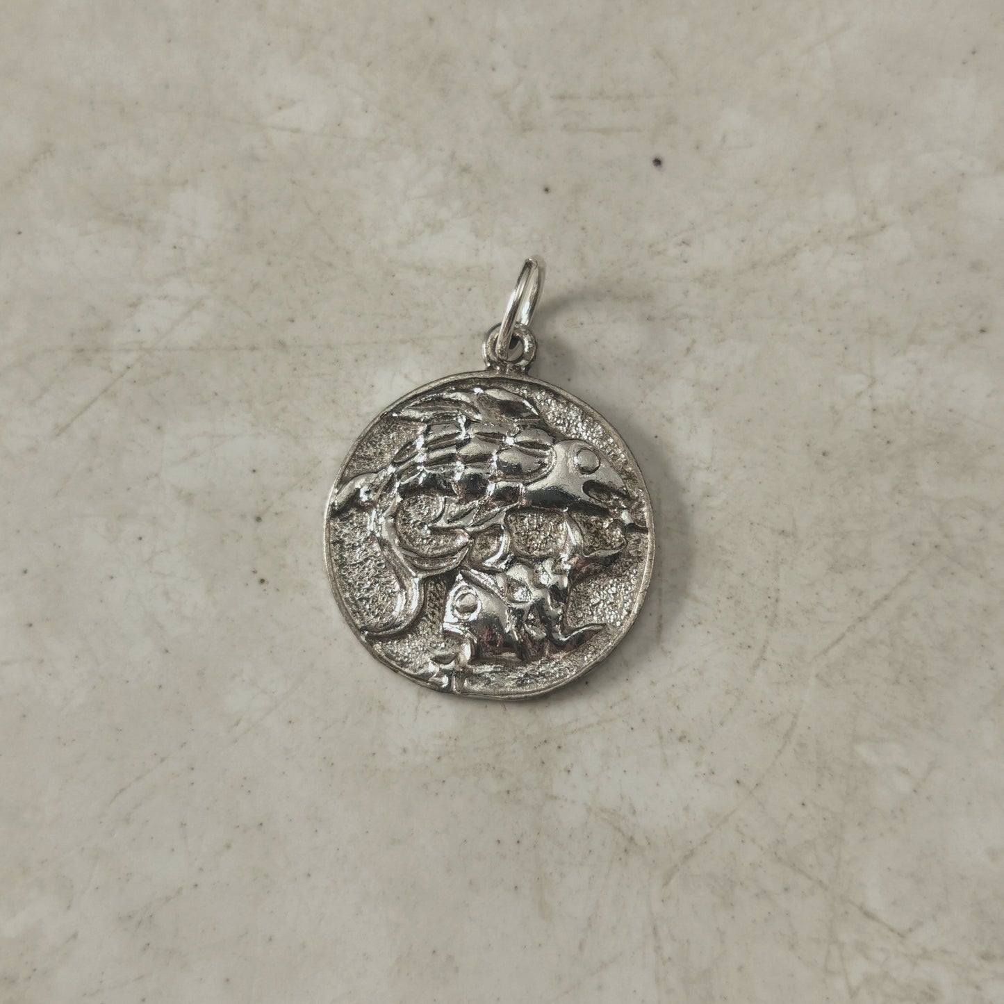 Vintage Sterling Silver Pisces Zodiac Charms