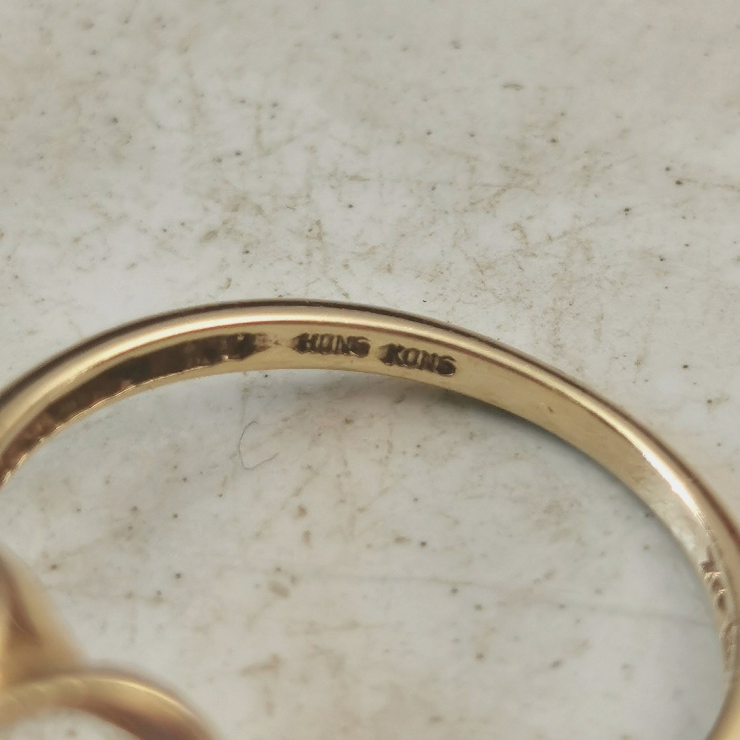 Vintage 14k Yellow Gold & Amethyst Buttercup Ring