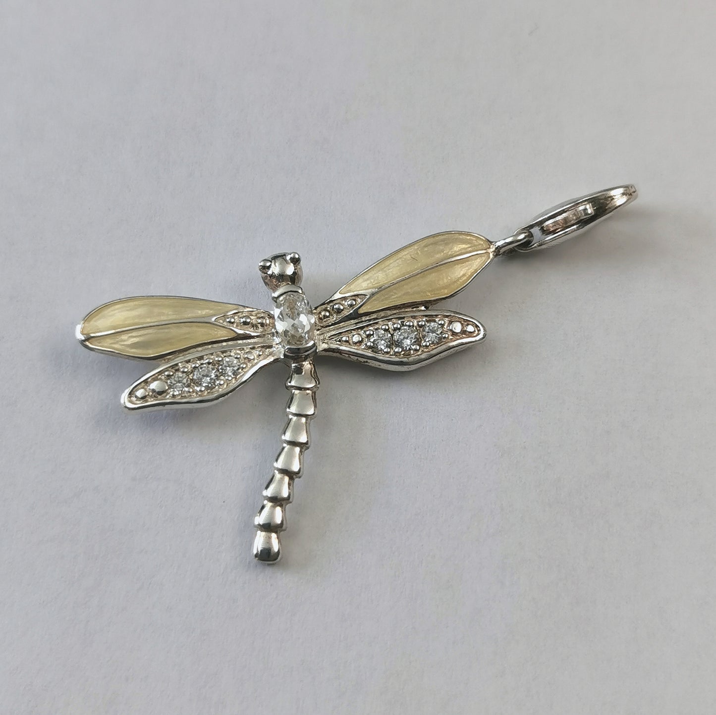Thomas Sabo Sterling Silver Dragonfly Charm With Large Bail
