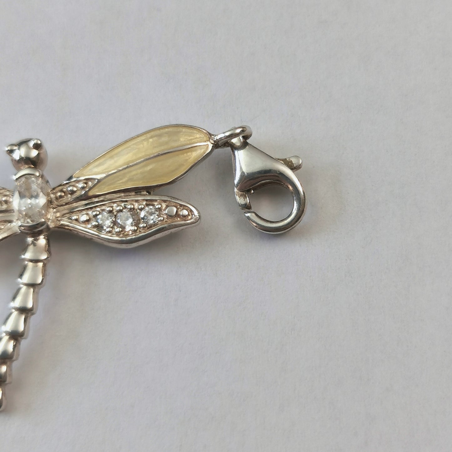 Thomas Sabo Sterling Silver Dragonfly Charm With Large Bail