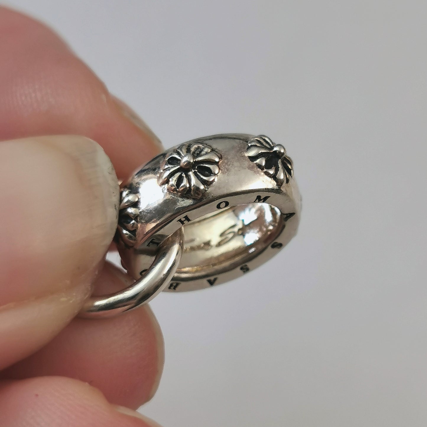 Thomas Sabo Sterling Silver Dragonfly Charm With Large Bail