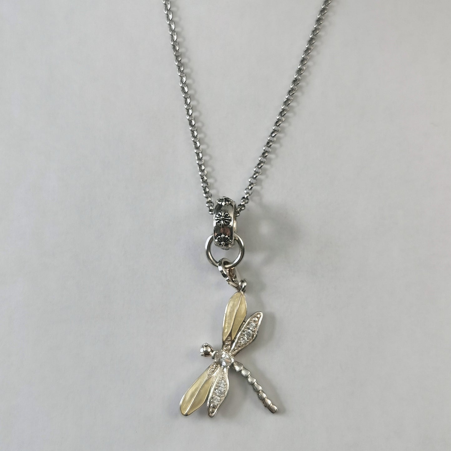 Thomas Sabo Sterling Silver Dragonfly Charm With Large Bail