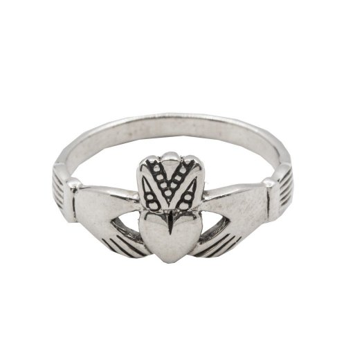 New Sterling Silver Claddagh Ring